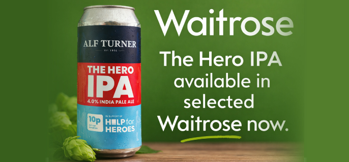 IPA The Hero at Waitrose Banner
